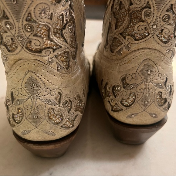 Corral Tan Leather Boots - Picture 6 of 10